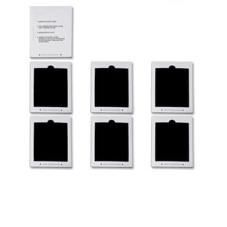 American Filter Co ELECTROLUX AFCBF Comparable Water Filters (made by Model number AFCBF), 6PK EAFCBF-AFC-RAF-EAF2-6-74749